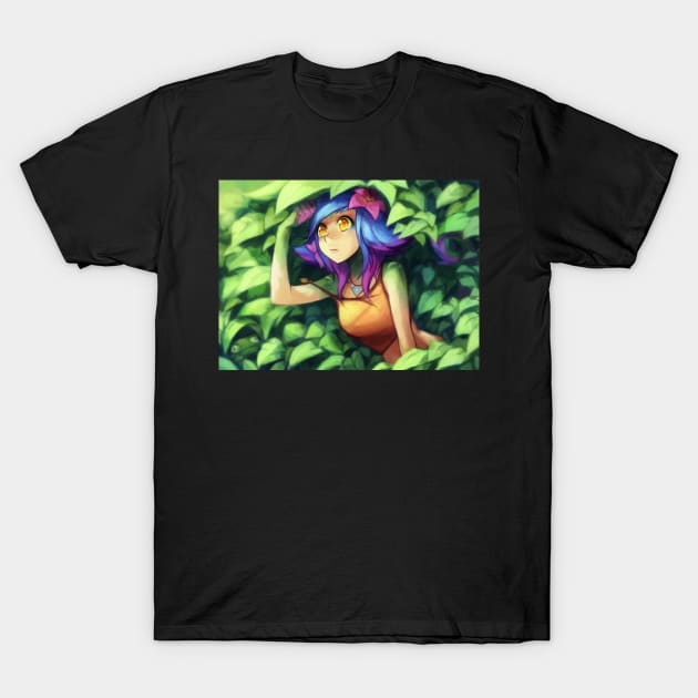 Neeko in the Jungle T-Shirt by vmat